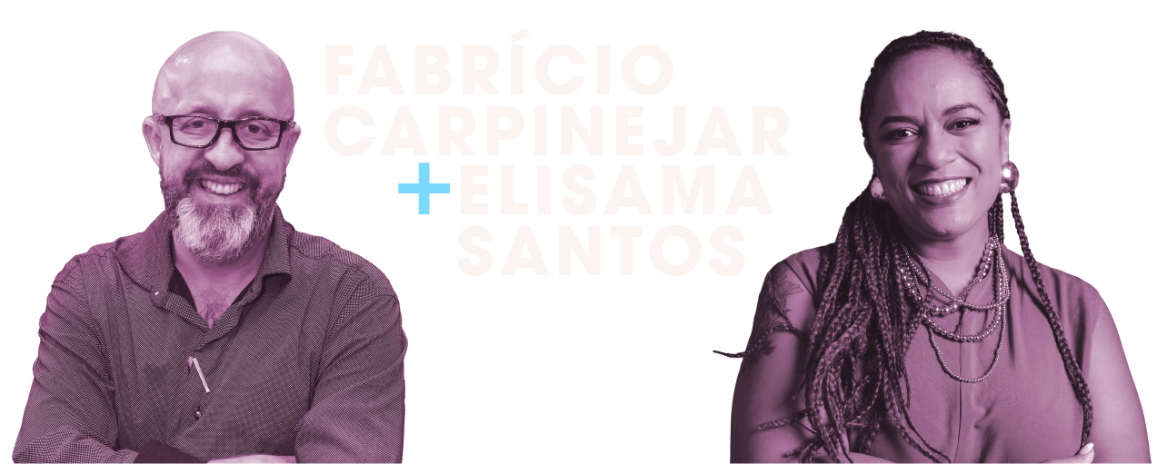 Fabricio Carpinejar e Elisa Santos