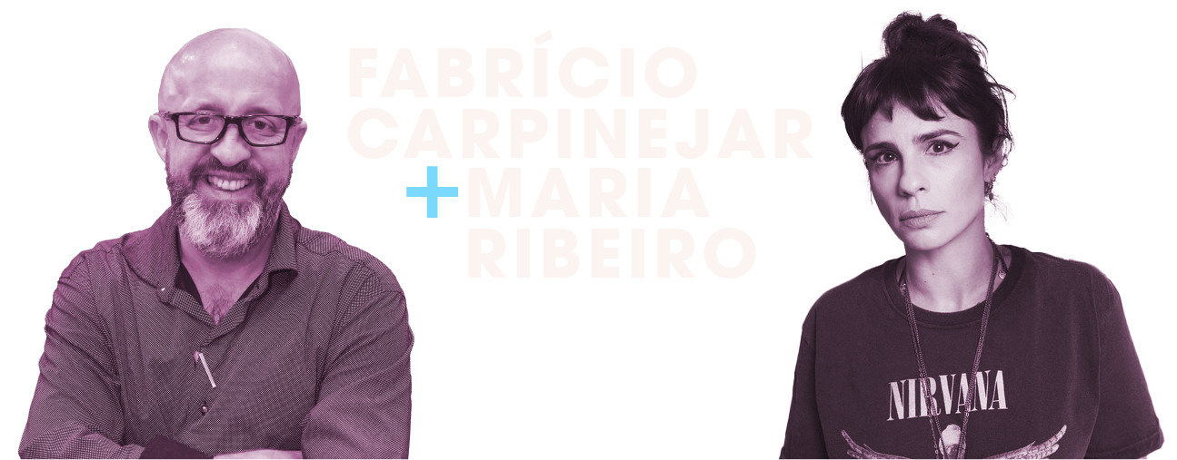 Fabricio Carpinejar e Maria Ribeiro